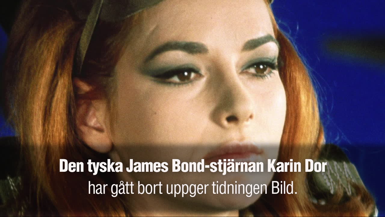 Tyska James Bond-skådespelerskan har gått bort