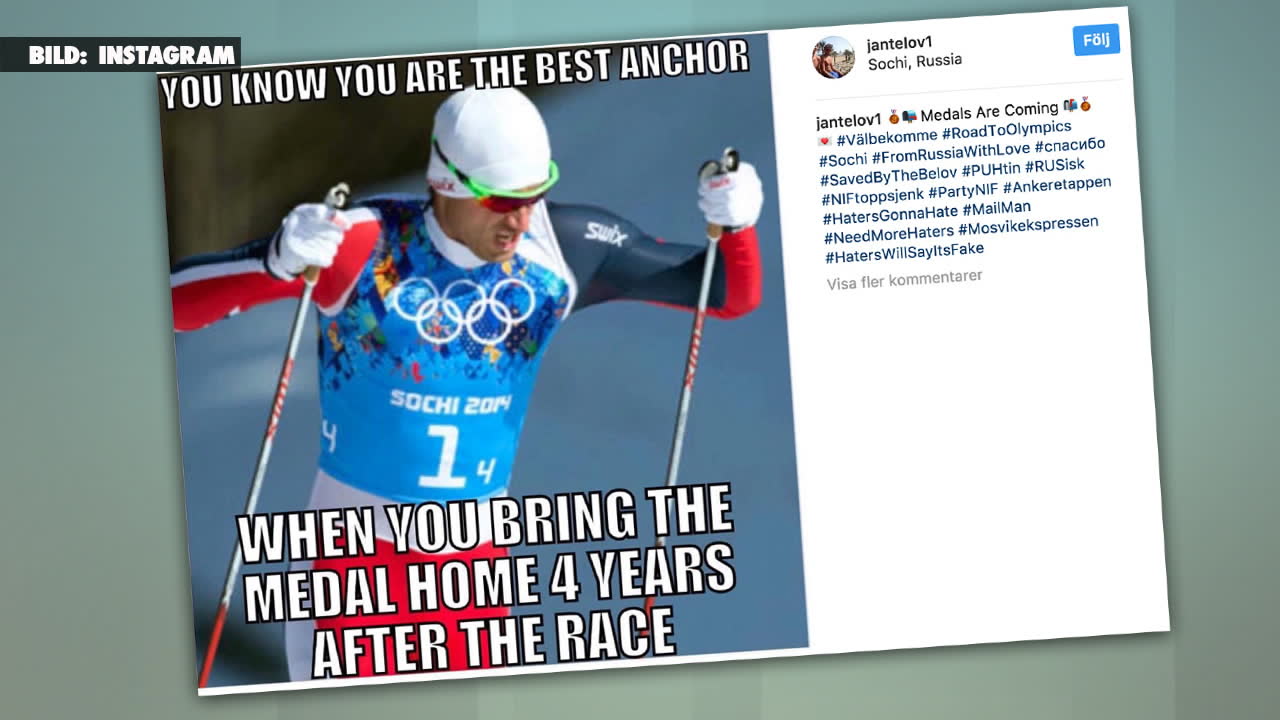 Northugs pik - efter nya medaljen