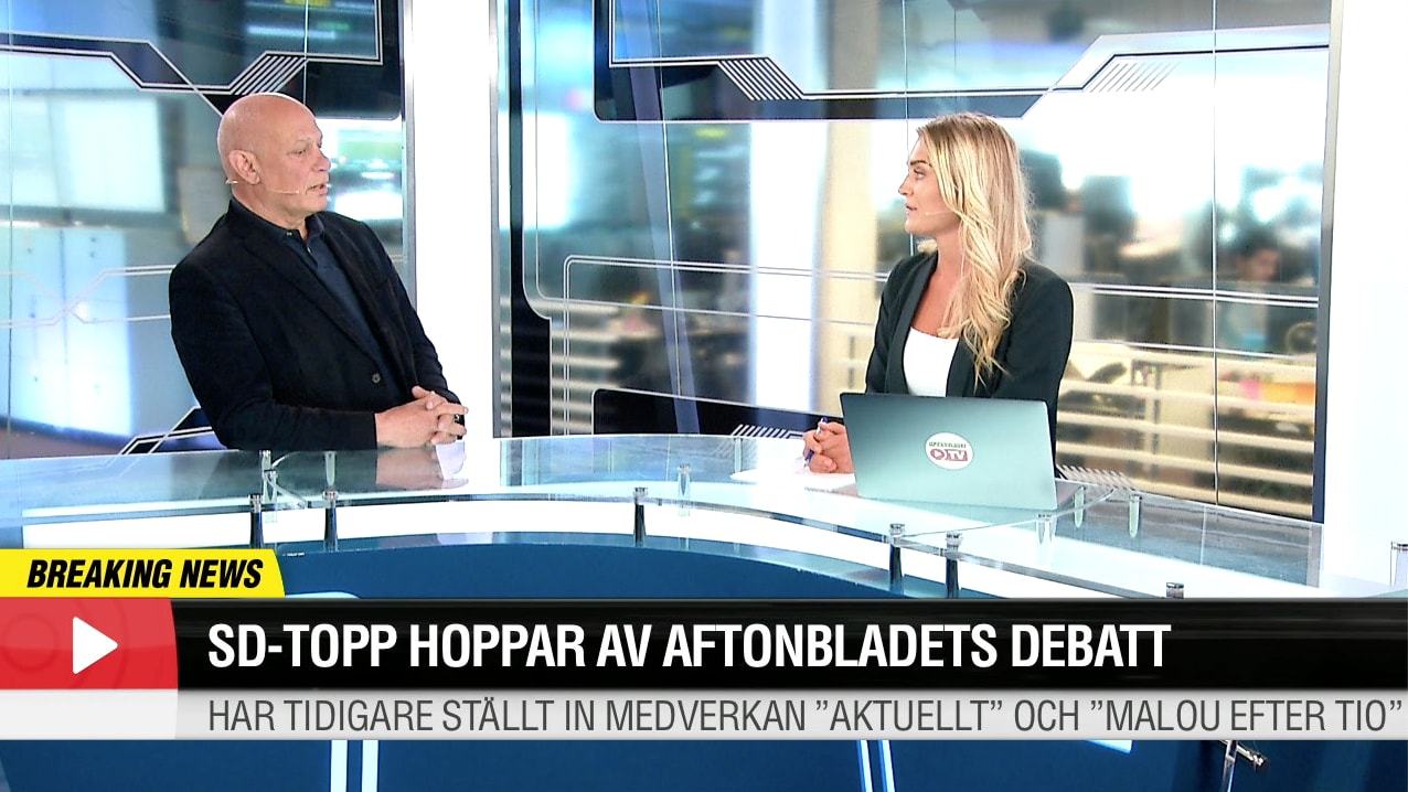 SD-topp hoppar av Aftonbladets debatt