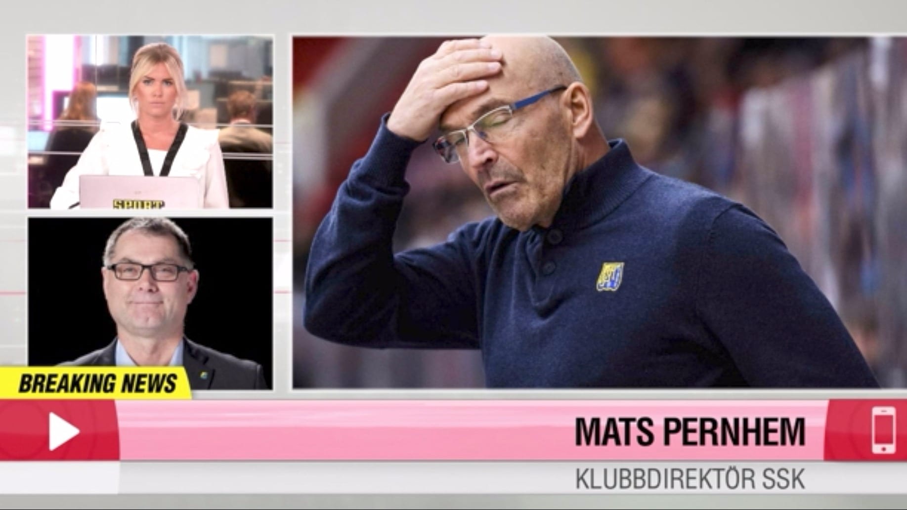 KLART: SSK sparkar Mats Waltin