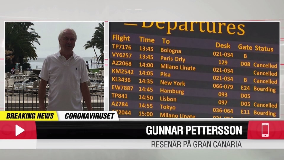 Söndagens senaste nyheter om coronaviruset