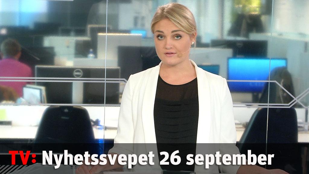 Nyhetssvepet 26 september