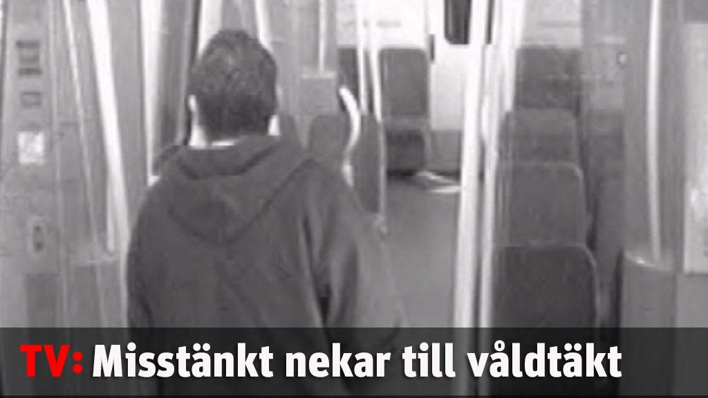 Misstänkte mannen nekar till våldtäkt