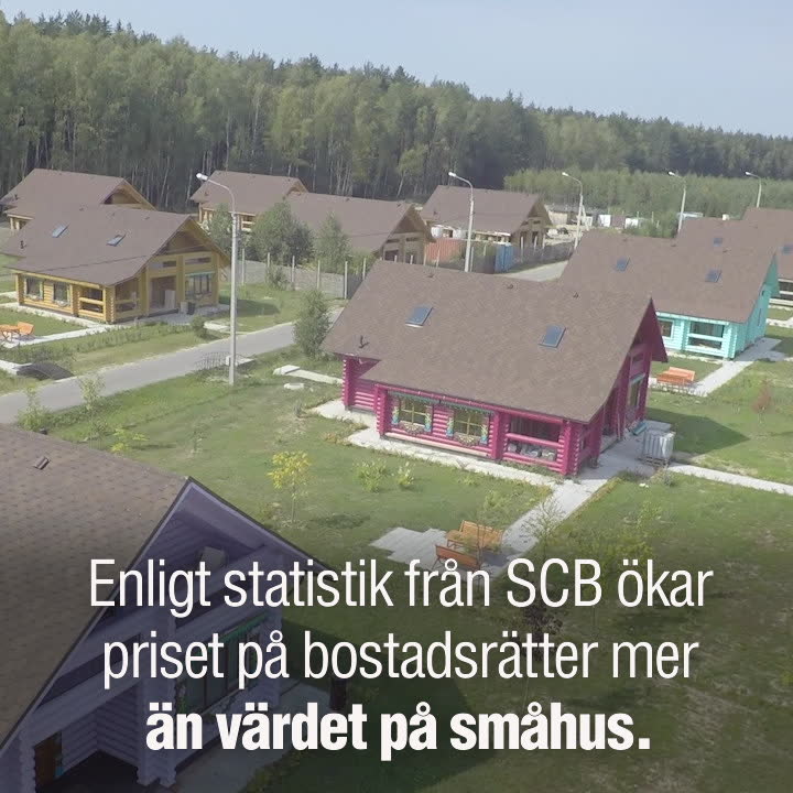 Byta villa mot bostadsrätt - kan vara ett klipp