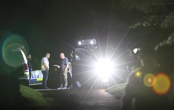 Här pågår polisinsatsen efter misstänkta kidnappningen