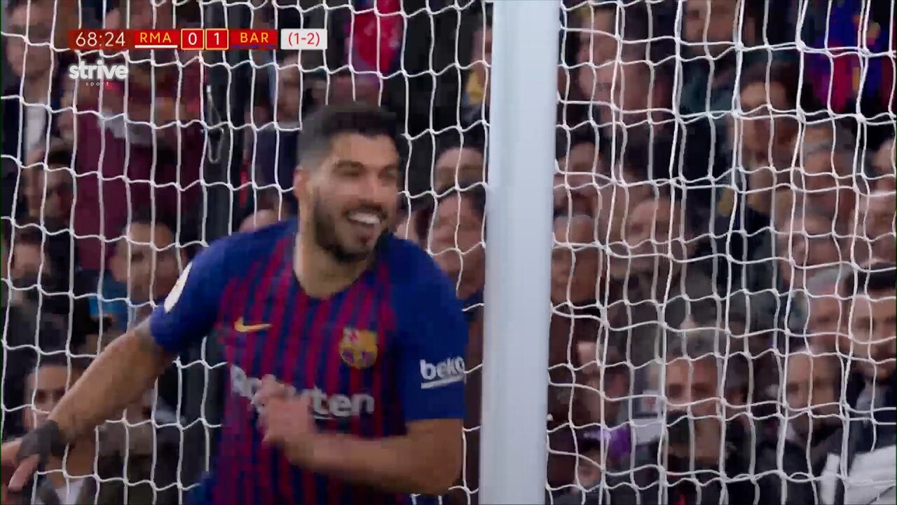 Barcelona krossade Madrid – efter Suarez show
