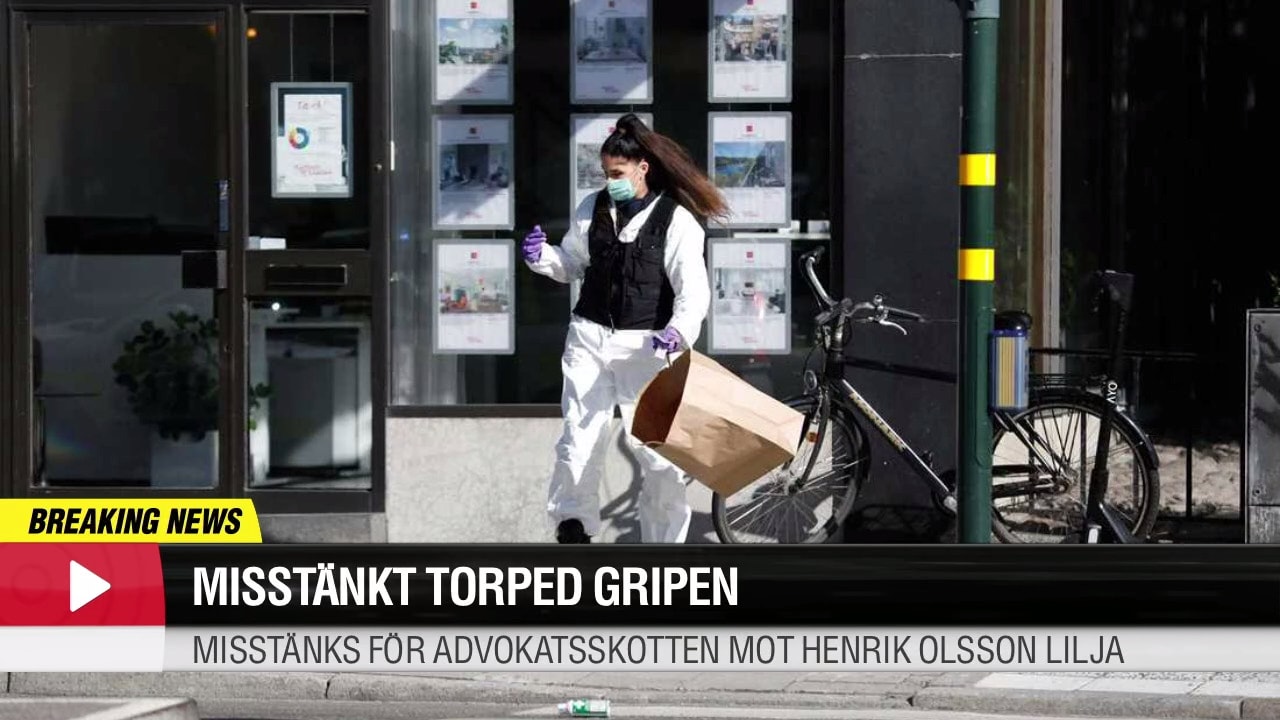 Misstänkt torped gripen för advokatskotten
