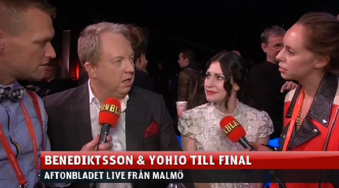 Yohio och Benediktsson till final