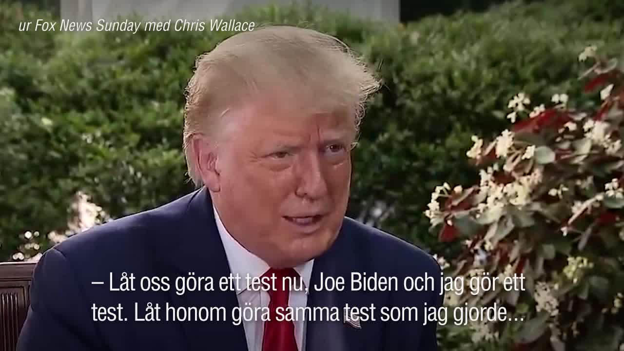 Donald Trump: "Jag svarade rätt på alla frågor"