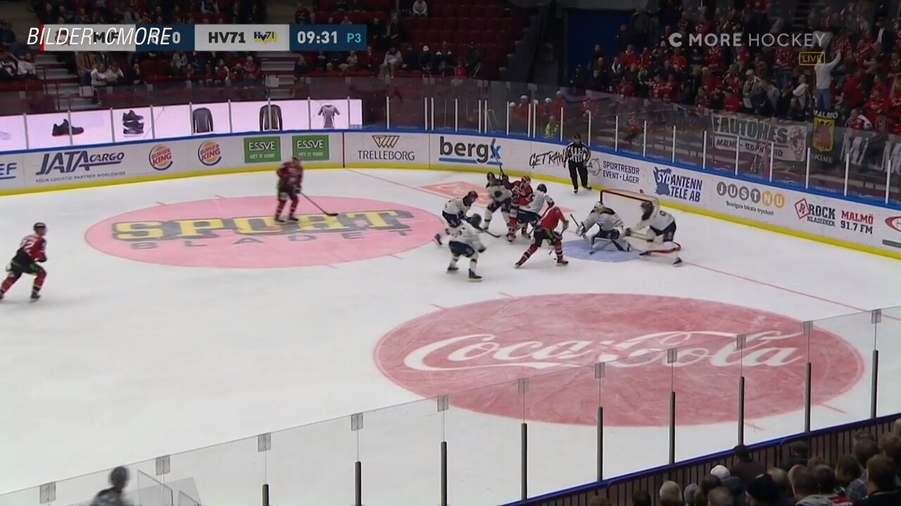 Alsenfelt höll nollan när Malmö slog HV71