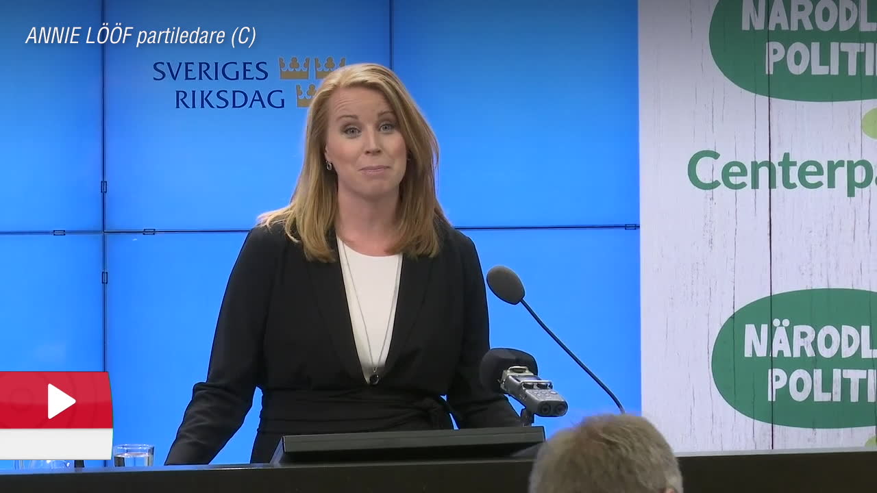 Annie Lööf (C): ”Ett riktigt dåligt genomarbetat förslag”