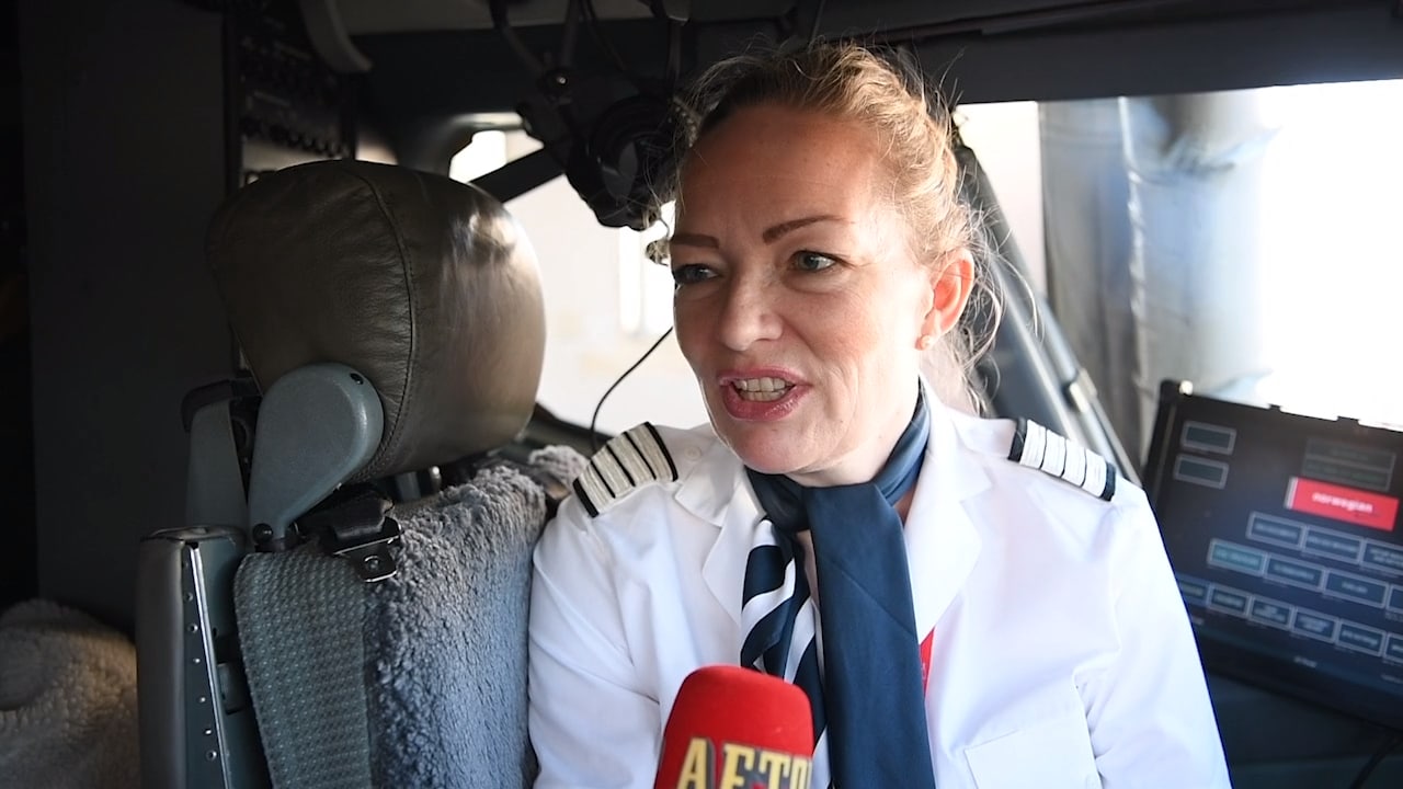 Malin Bernander är pilot