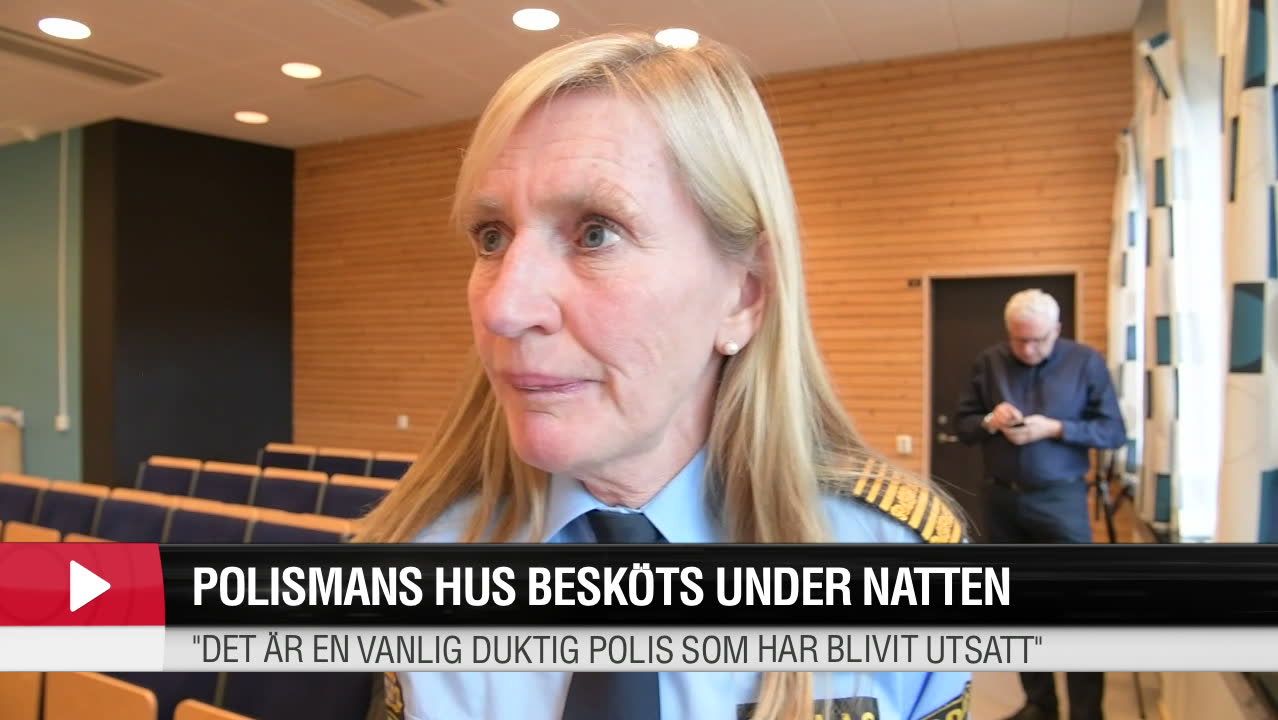 Carin Götblad: "Våldet mot polisen blir grövre"