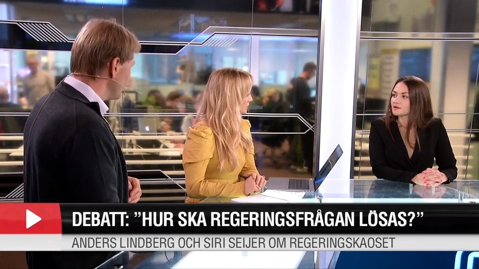 Debatt: Rätt eller fel av C och L att rösta nej till Kristersson?