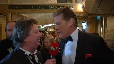 David Hasselhoff sågar svenska vädret