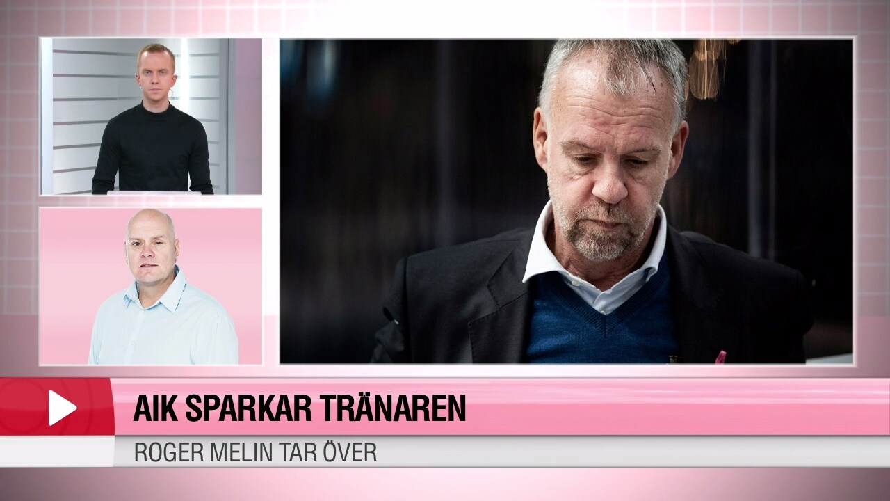 AIK sparkar Simonsen - Roger Melin tar över