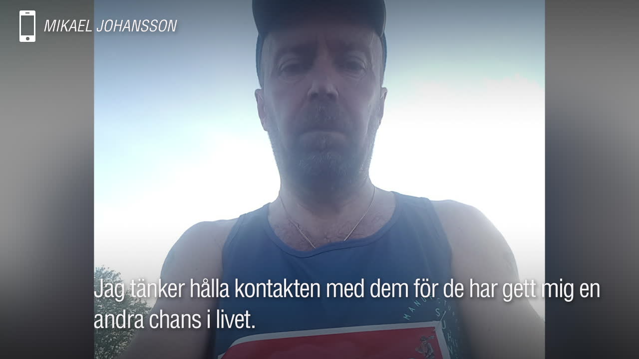 Mikael föll ihop under lopp – räddades av Göran: "Gett mig en andra chans"