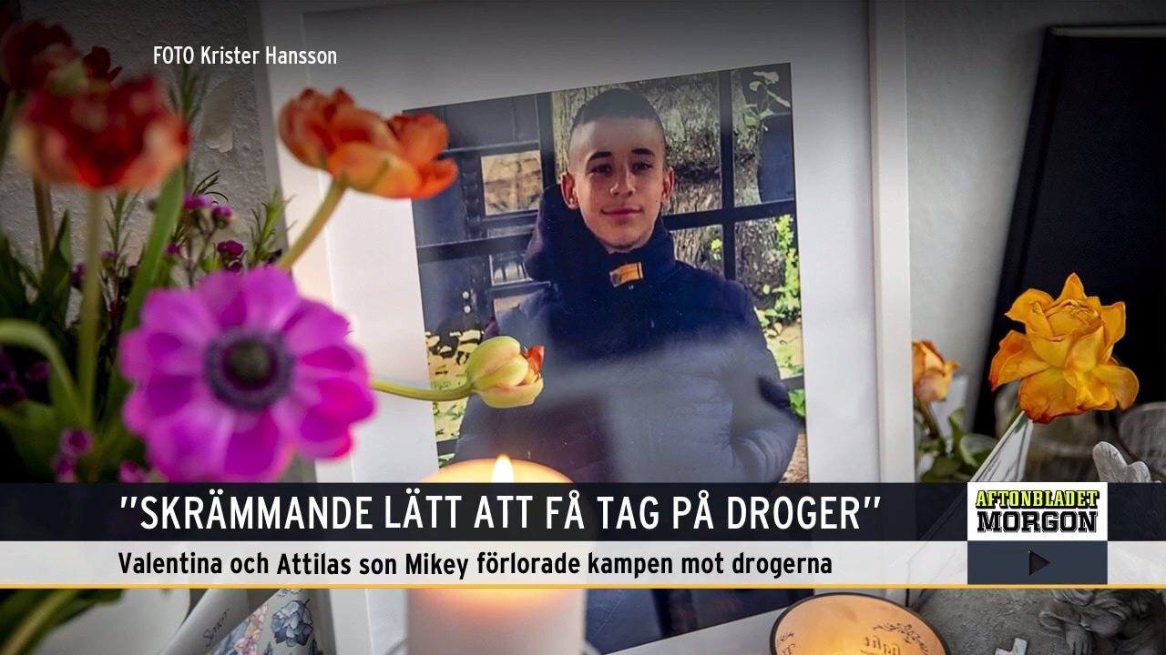 De förlorade sin son till drogerna