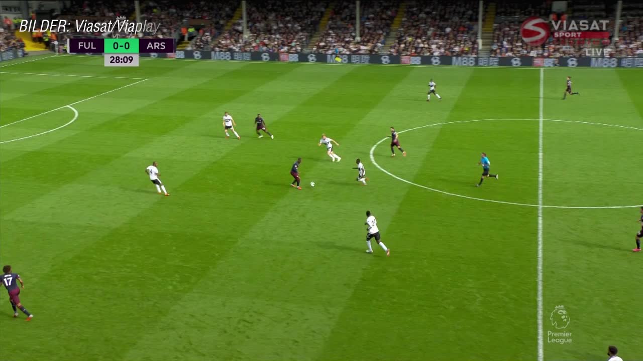 Drömanfall i Arsenals kross