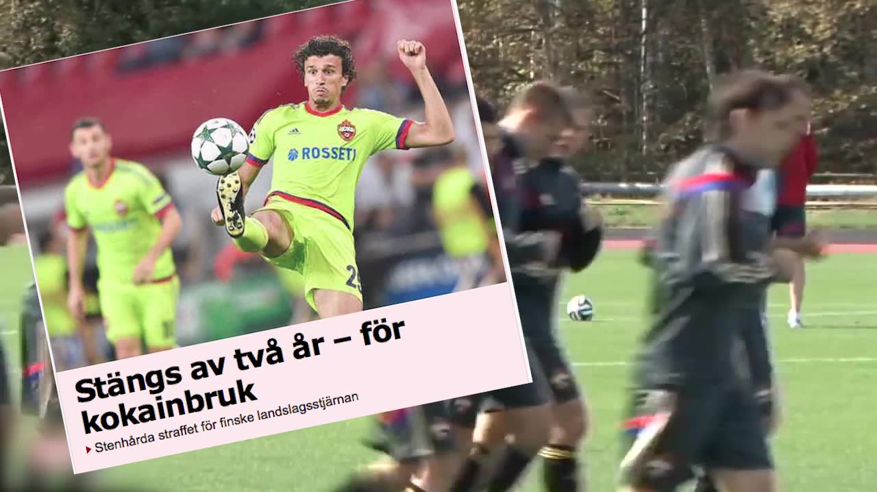 Tillbaka efter kokainavstängning – hånas direkt