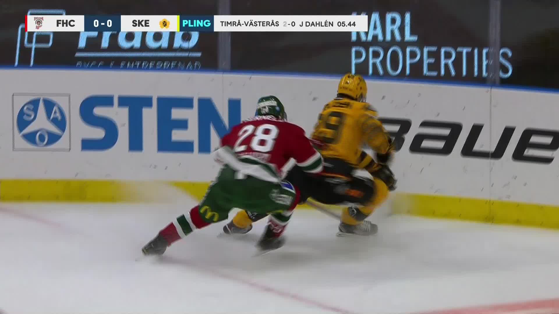 Raymond avgjorde straffläggningen för Frölunda