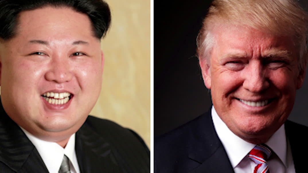 Trump till Kim: "Min knapp är större än din"