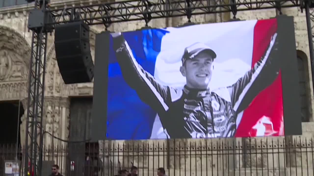 Här begravs Anthoine Hubert