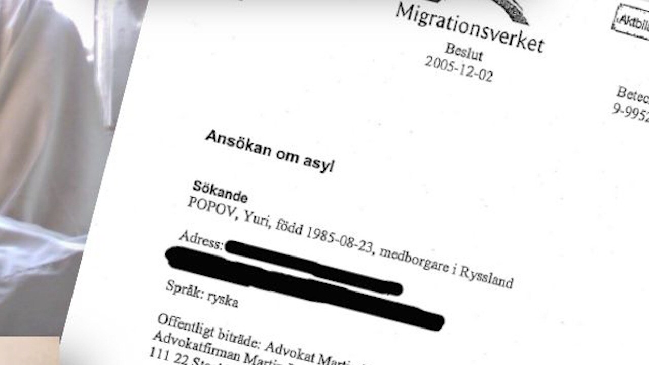 Putliov sökte asyl under annat namn redan 2003