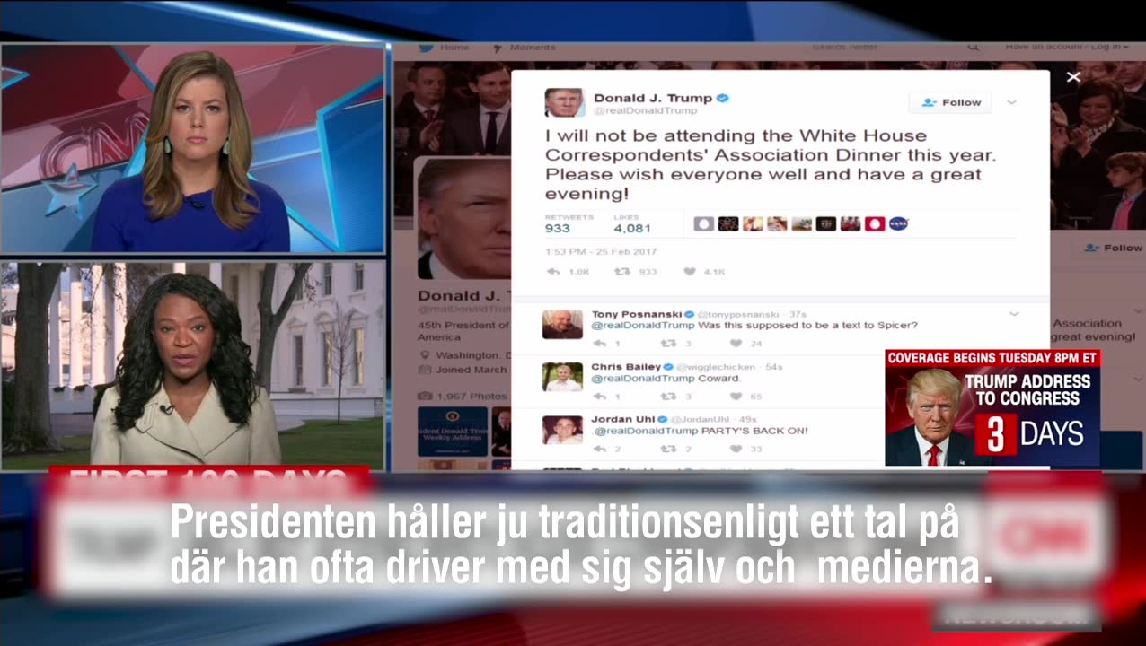 Bryter med traditionen - nobbar middagen