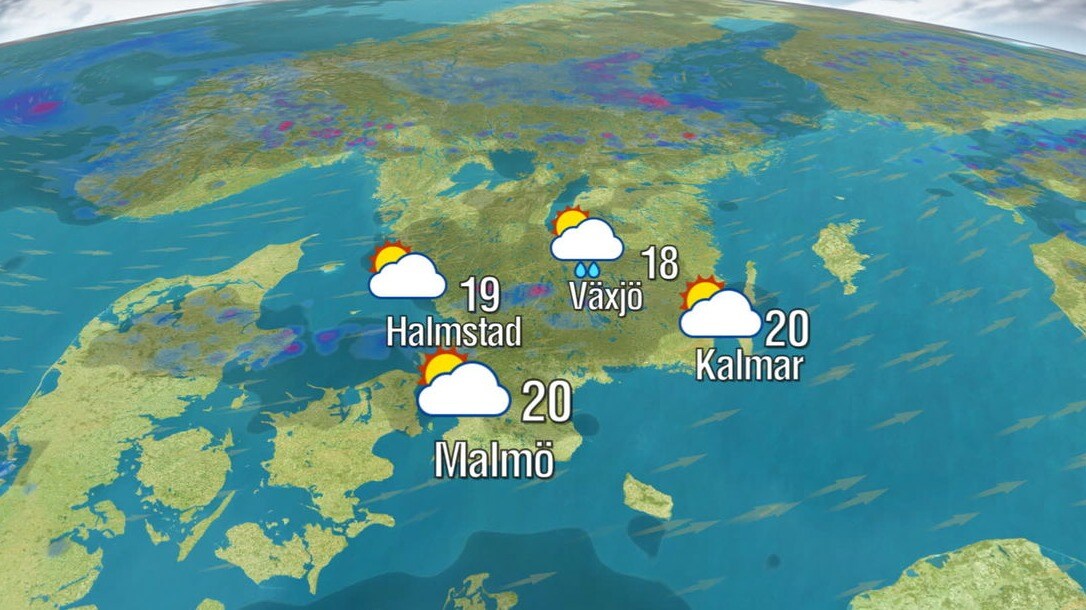 Dagens väder – se prognosen för hela landet