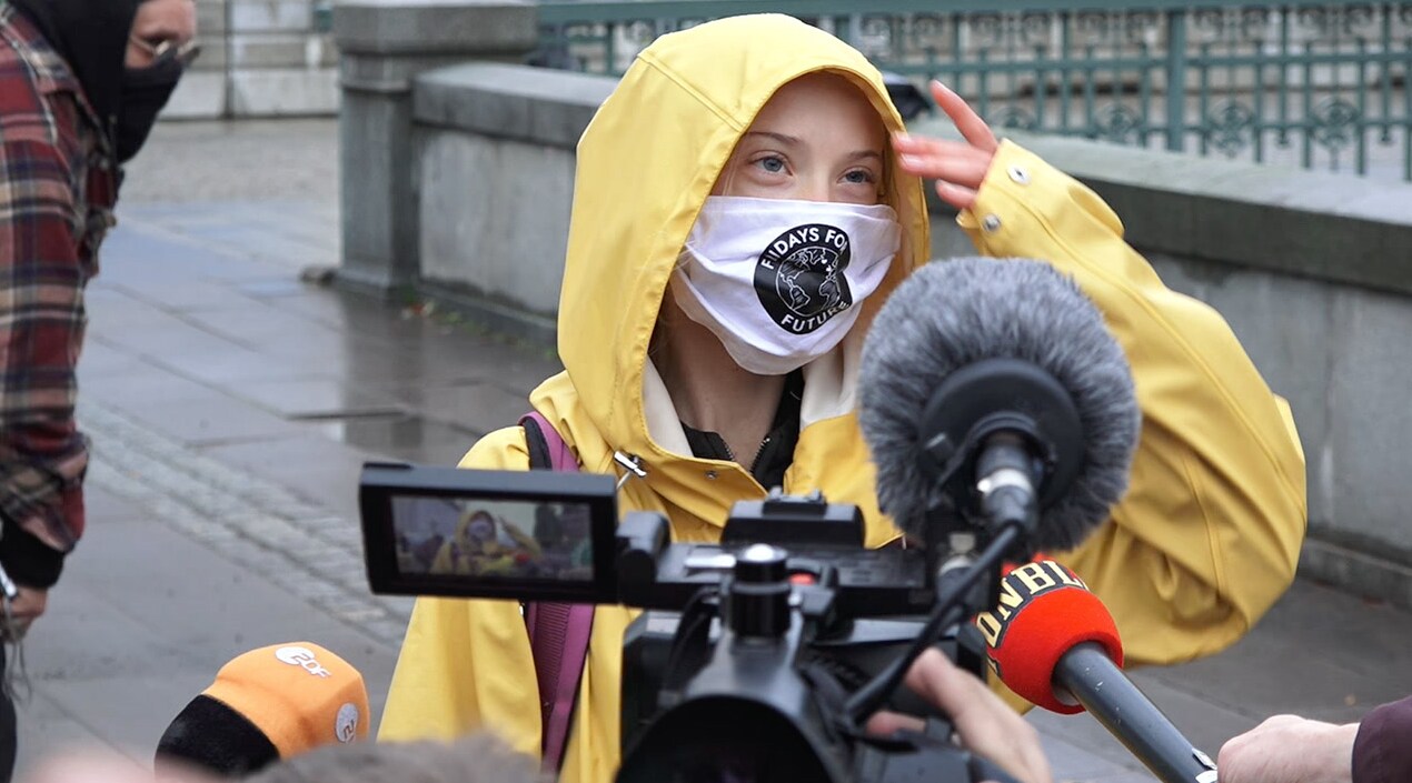 Greta kommer inte följa presentationen av fredspriset: ”I skolan då”