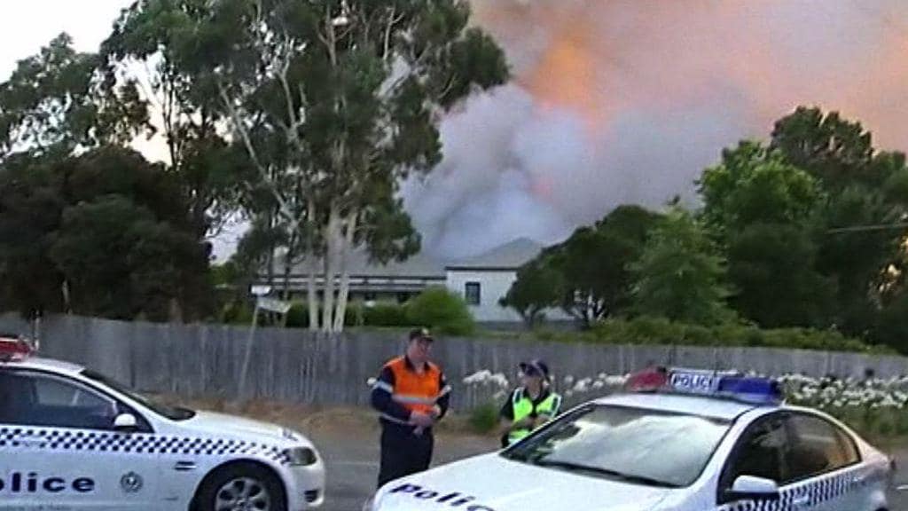 Storbrand härjar i Australien