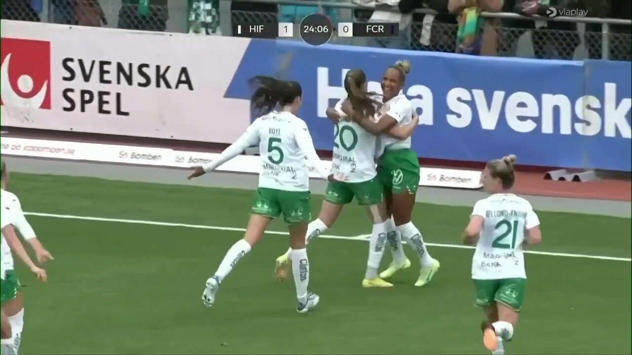 Hammarby chockar Rosengård – Janogy tvåmålsskytt