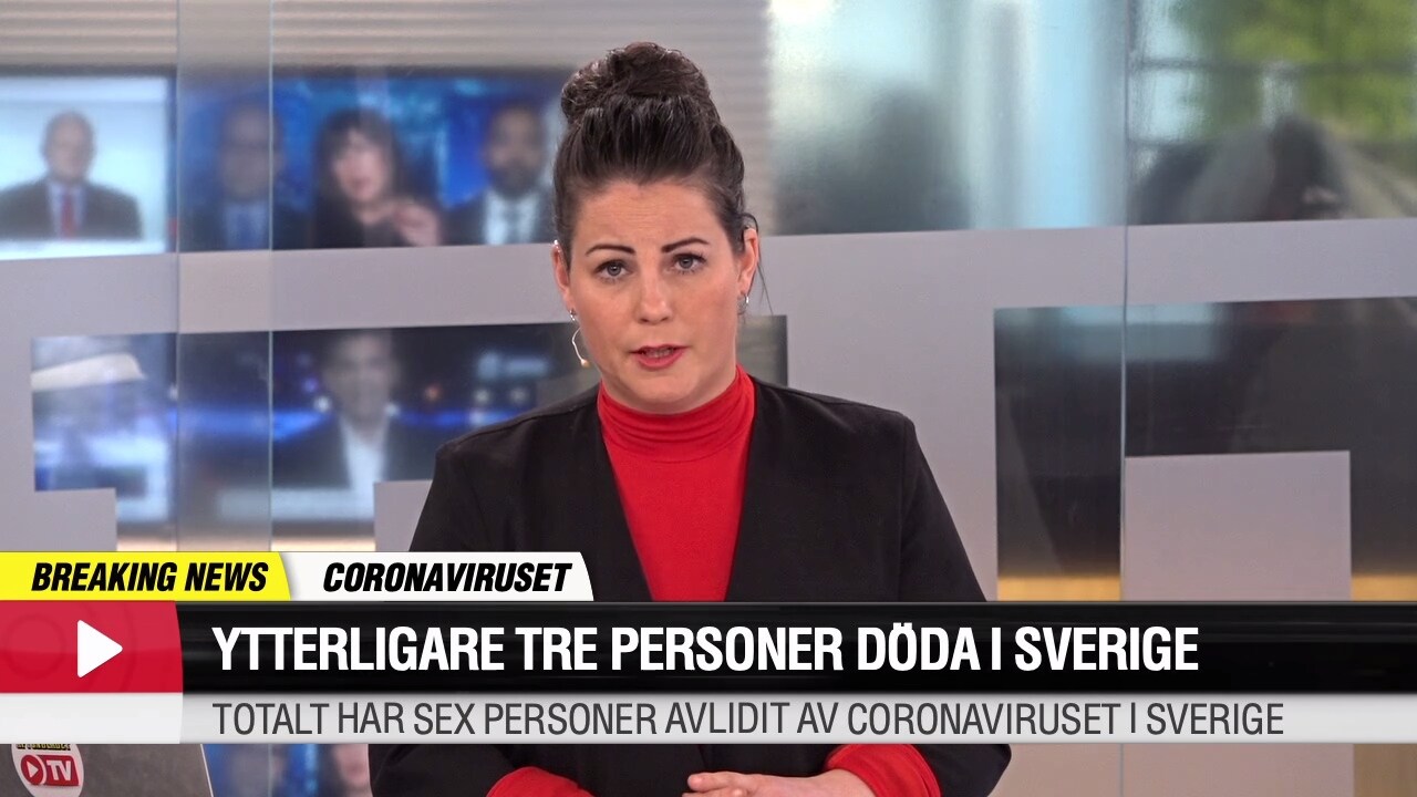 Ytterligare tre personer döda i Sverige