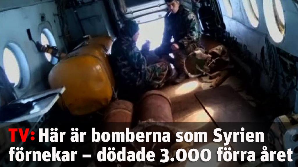 Här är Syriens skräckvapen – tunnbomber dödade 3.000 förra året