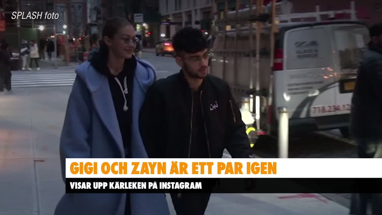 Gigi och Zayn är ett par igen