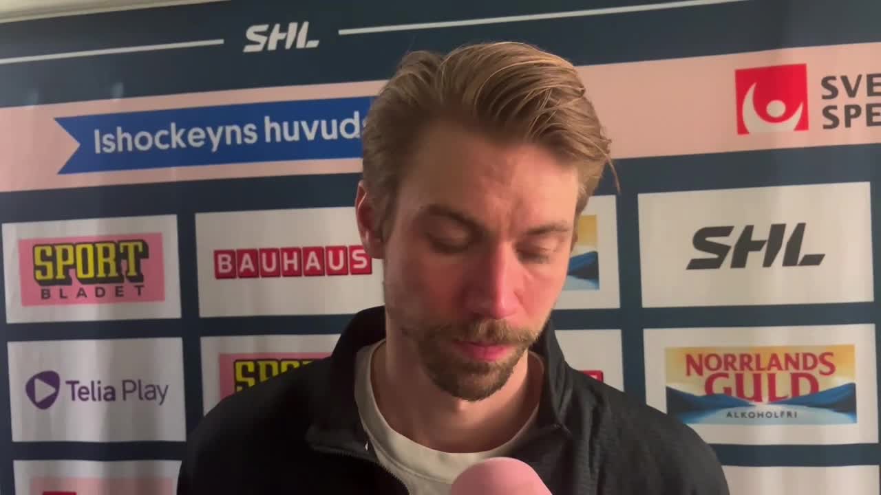 Lagkapten Rödin: "Jobbigt att inte kunna hjälpa sitt lag"