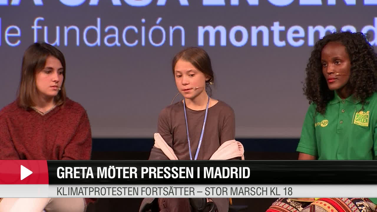 Greta Thunberg: De som är rädda för förändring vill tysta oss