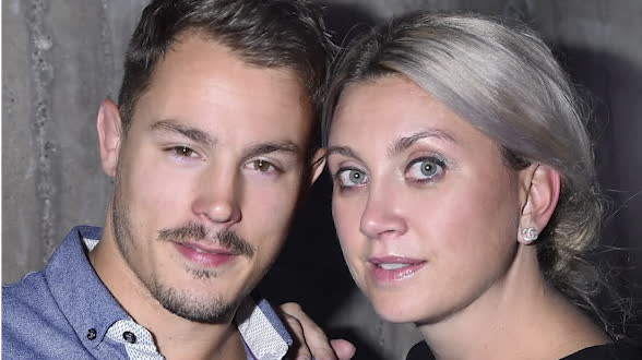 Läckberg och Skölds bebisbesked