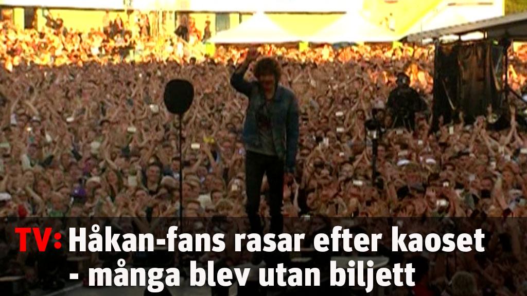 Håkan-fans rasar efter biljettstrul