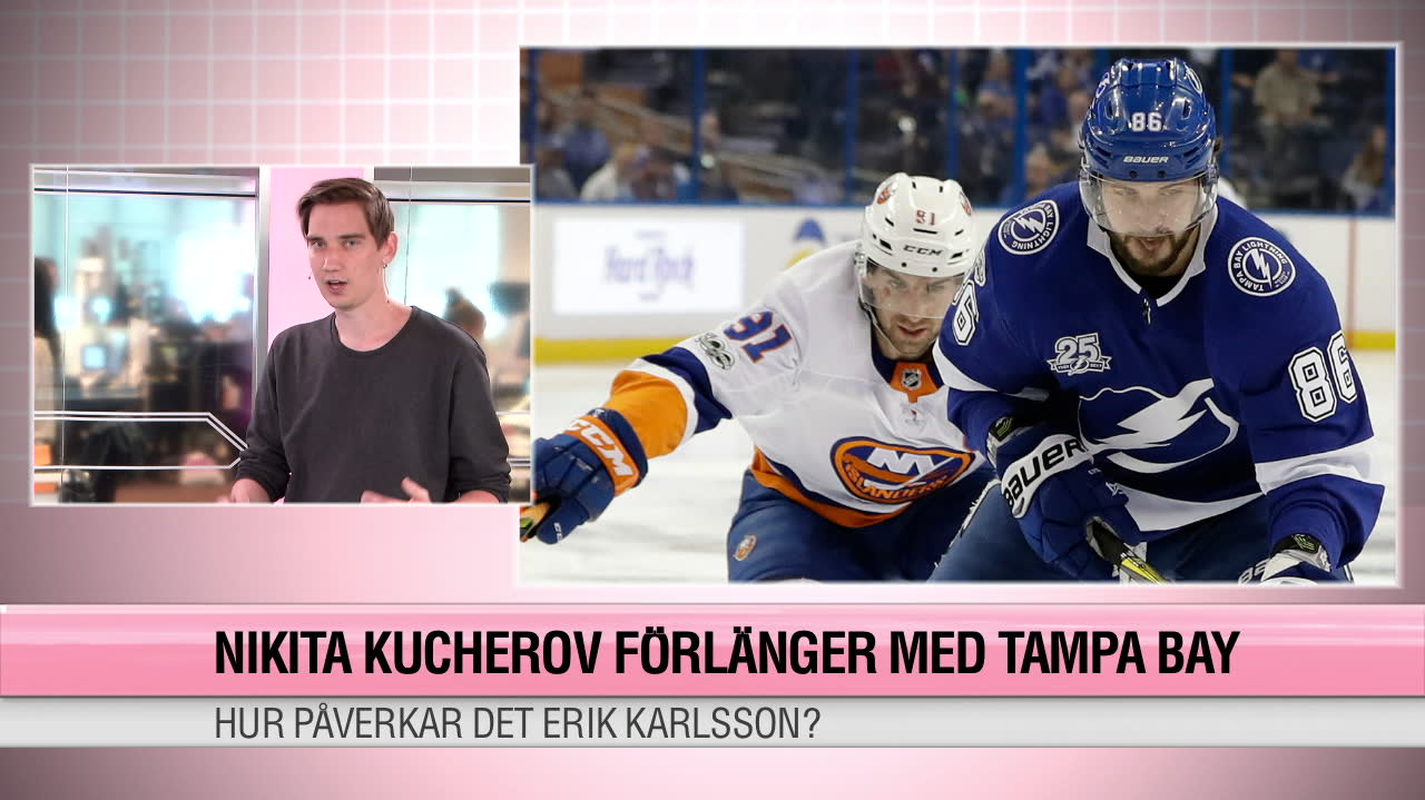 Kucherov förlänger - Vad händer med Erik Karlsson?