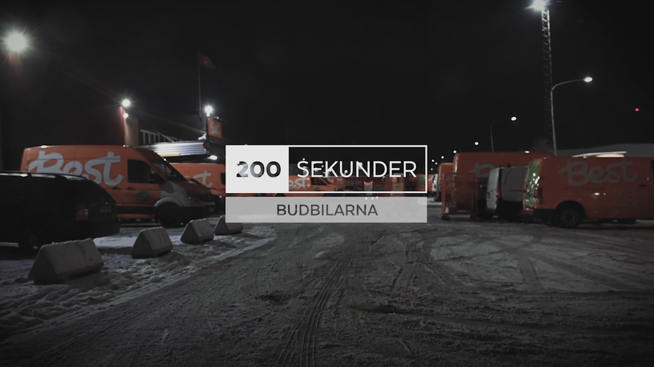 200 sekunder: Budbilarna