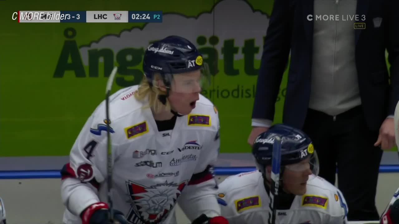 LHC:s backens hjärnsläpp - knuffar domaren