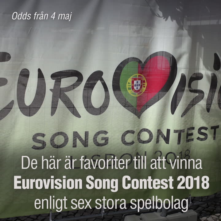 Här är favoriterna att vinna Eurovision enligt spelbolagen