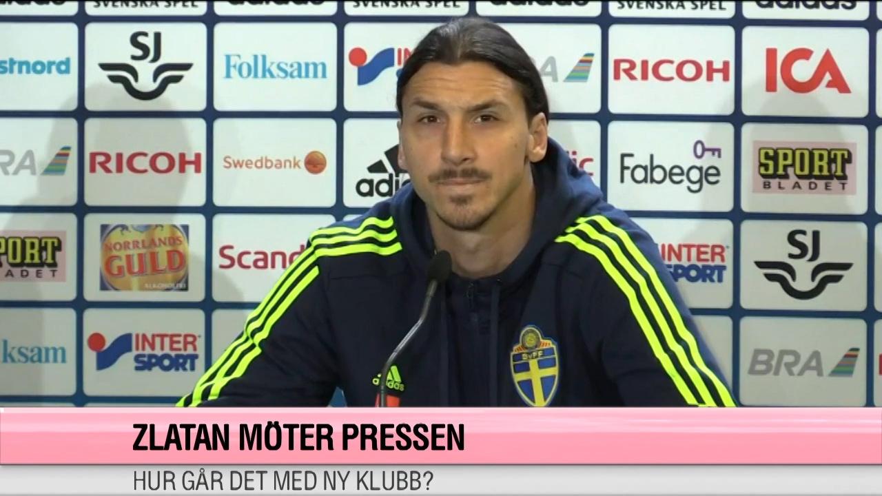 Zlatan: "Jag är för bra för Allsvenskan"