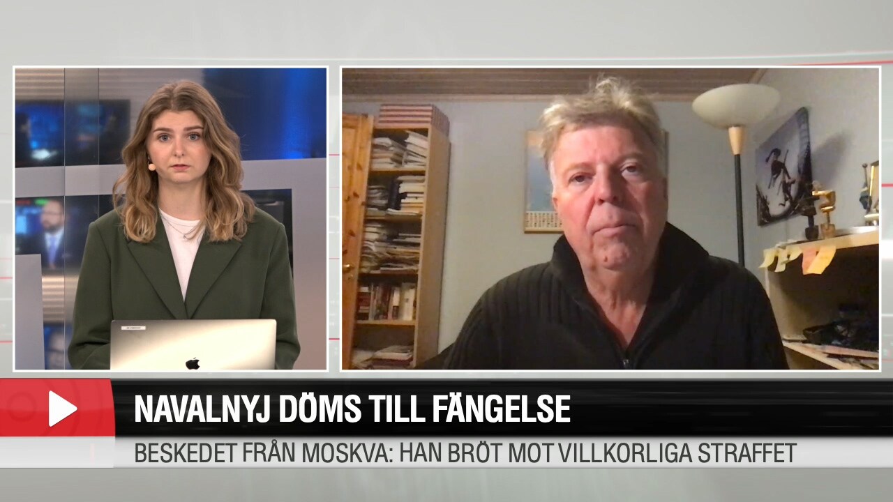 Aftonbladets Wolfgang Hansson om domen mot Navalnyj