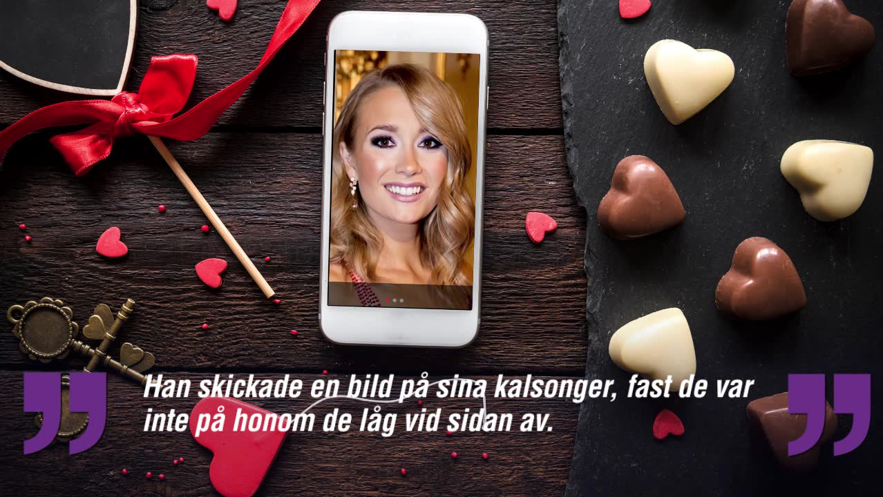 Ellen Bergström fick sex-sms från världsartister