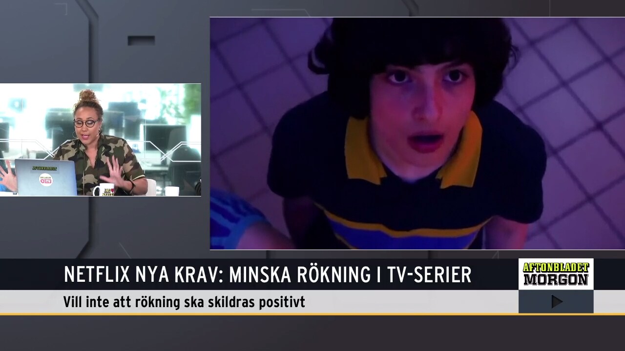 Netflix nya krav: Minska rökning i tv-serier