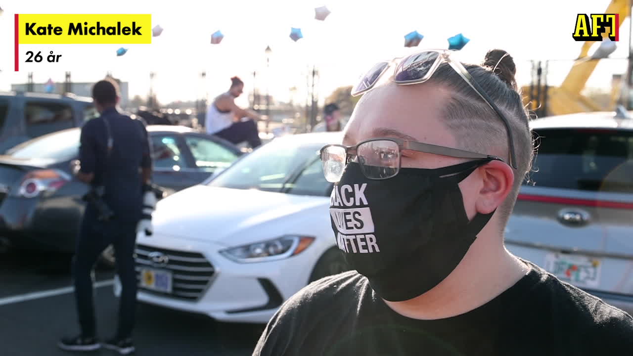 Biden firas i hemstaden: "Det här är det bästa som hänt"