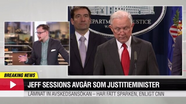 Jeff Sessions avgår som justitieminister